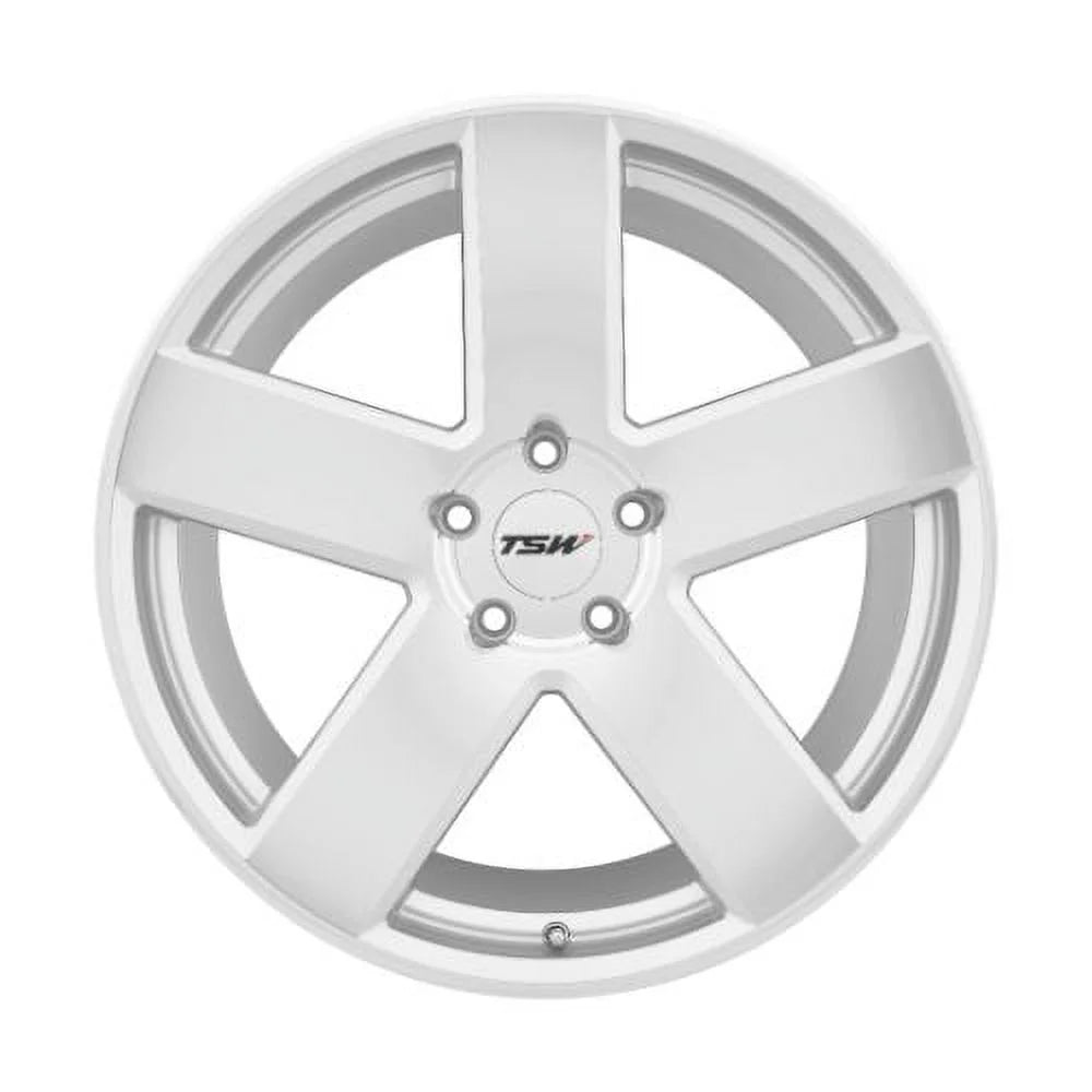 TSW Alloy Wheels silver auto part