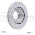 DFC 10-20 Porsche Panamera Left Rear Slotted Hi-Carbon Alloy Geomet Coated Rotor