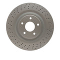 DFC 06-13 Chevrolet Corvette Front Drilled GeoSPEC Coated Rotor