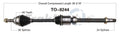 NEW CV AXLE