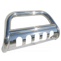 BULL BAR WITH SKID PLATE - BLACK