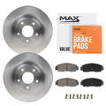 Power Stop 09-10 Volkswagen Tiguan Rear Semi-Coated Rotor Kit