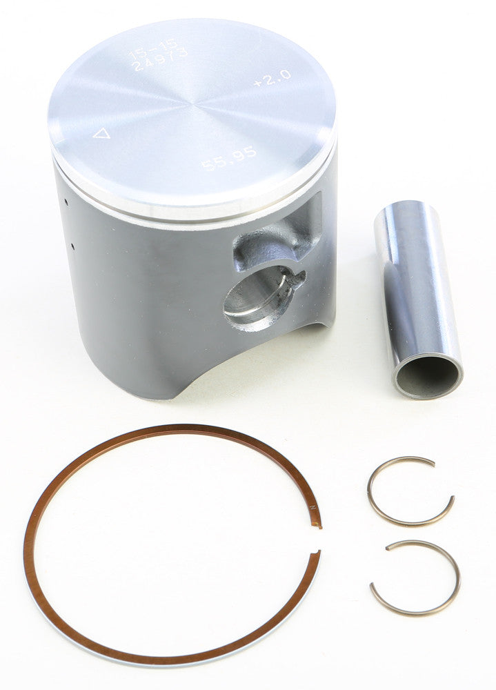 Vertex Piston 21-22 Fantic Motor XE 125 125cc +2mm Oversized Cast Replica Piston Kit 135cc.