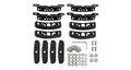 Rhino-Rack Flush & Raised Rail Side Mount RCP Base Kit - 4 pcs
