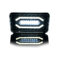 ~(1 lbs. 10X4X2)~ White LED License Plate Illumination Kit - Fits 18-20 Jeep JL Wrangler