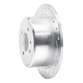 R1 88-90 BMW 325IX Rear Left Drilled & Slotted Silver Brake Rotor