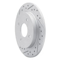 R1 16-25 Mazda MX-5 Miata Rear Left Drilled & Slotted Geoperformance Rotor