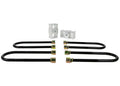 Lowering block - kit 2 Blocks 4 U-Bolts 4 Washers 4 Nuts Install Guide