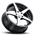 F-55 GLOSS BLACK W/ DIAMOND CUT FAC