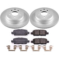 Power Stop 18-19 Nissan 370Z Rear Z17 Evolution Geomet Coated Brake Kit