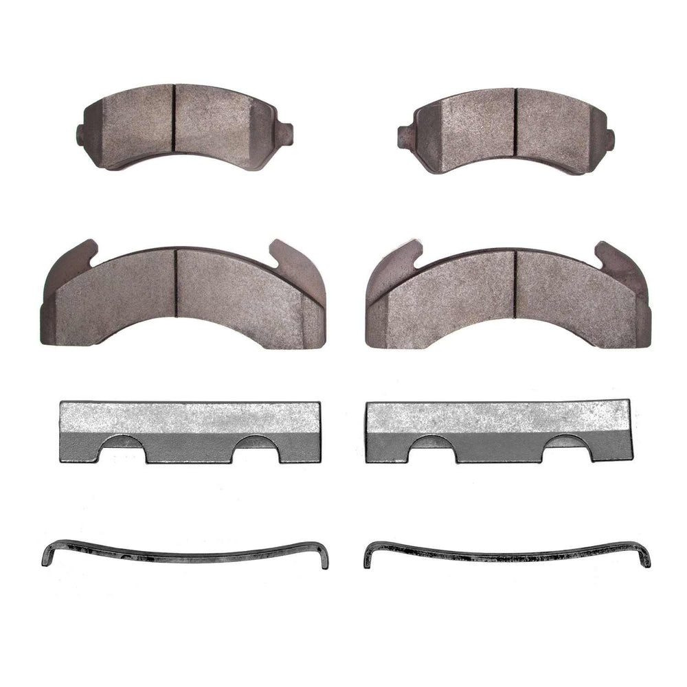 R1 83-12 Blue Bird Bus TC1000 Front and Rear Optimum OE Pads & Hardware Kit