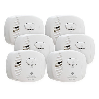 BATTERY POWERED CO ALARM WITH REPLA