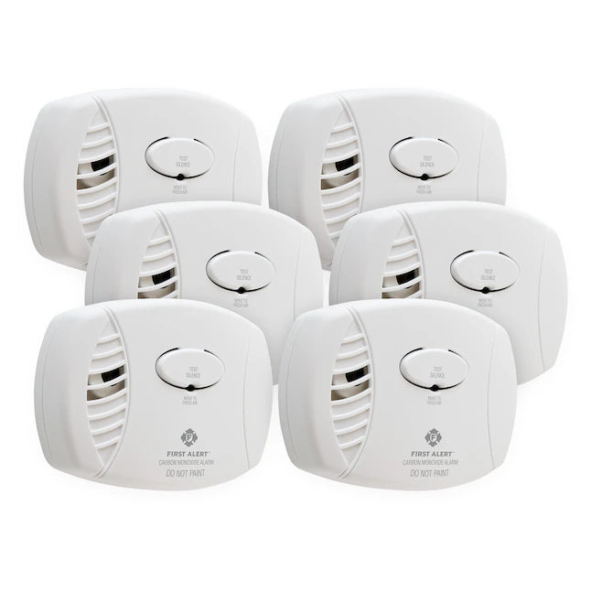 BATTERY POWERED CO ALARM WITH REPLA