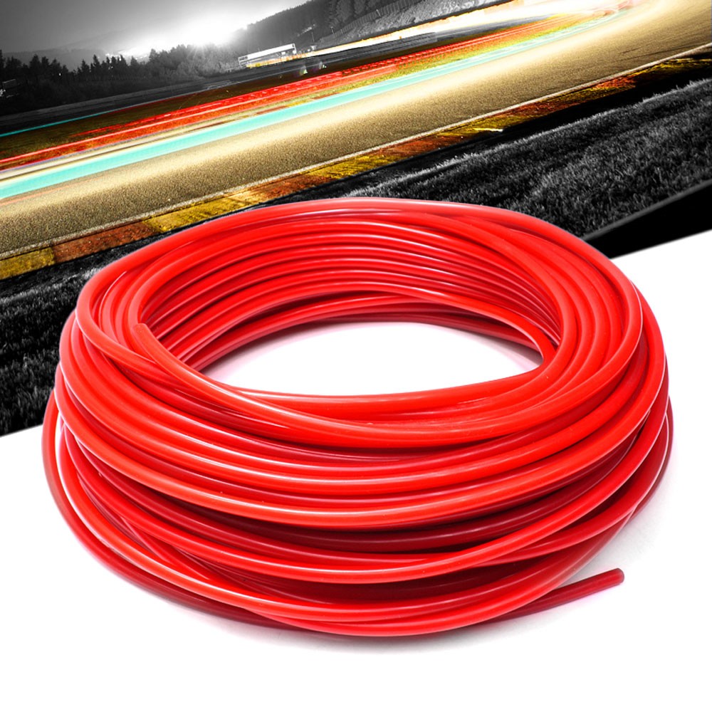 HPS Performance 3.5mm Red High Temp Silicone Vacuum Hose - 50 Feet Pack