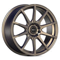 17X8 4-100/4-108 +42MM SATIN BRONZE