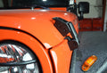 Kentrol 07-18 Jeep Wrangler JK Hood Catch Kit - Textured Black