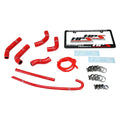 HPS Performance Red Reinforced Silicone Radiator Hose Kit for Honda 00-10 XR650R