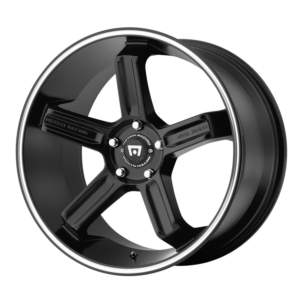 MR122 17X8 5X4.25 S-BLK MACH 48MM