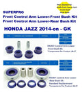 SuperPro Front Lower Control Arm Kit
