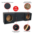 0315 TITAN KING OR CREW CAB A40210CP DUAL 10IN SEALED CARPETED
