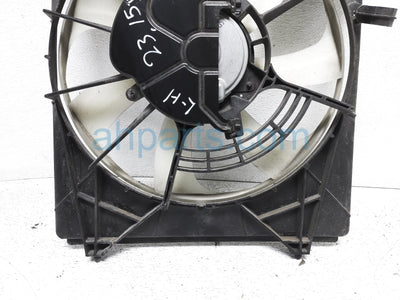 RADIATOR COOLING FAN ASSY MOTOR/BLADE/SHROUD ASSY HONDA ODYSSEY 20112017
