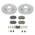 Power Stop 19-21 Volvo XC40 Rear Z23 Coated Brake Kit
