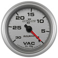 AutoMeter Gauge Vacuum 2-5/8in. 30Inhg Mechanical Phantom II