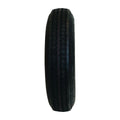 5.3X12 MOUNTED ON WHITE SPOKE 12X4 5X4.5 LOAD RATING: C 6PLY RATED 1045 LBS