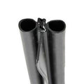 CLIP ON SEAL W/DOUBLE BULB AND WIPER BLACK 2IN X 3IN X 28FT