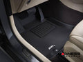 3D MAXpider 17-21 Alfa Romeo Giulia RWD / Giulia Quadrifoglio Kagu 1st Row Floormats - Black