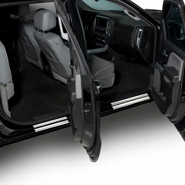 18C WRANGLER JL/20C GLADIATOR SET OF 4 DOOR SILLS STAINLESS STEEL