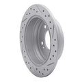 R1 09-16 Hyundai Tucson Rear Left Drilled & Slotted Geoperformance Rotor