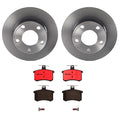 Brembo OE 92-94 Audi 100/100 Quattro/95-98 A6/A6 Quattro Rear Disc Brake Kit