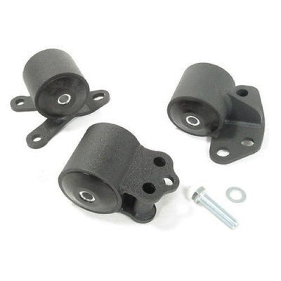 Innovative 94-97 Honda Accord F-Series Black Steel 85A Bushing Front Mount / F-Series Trans