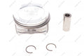 PISTON WITH RINGS