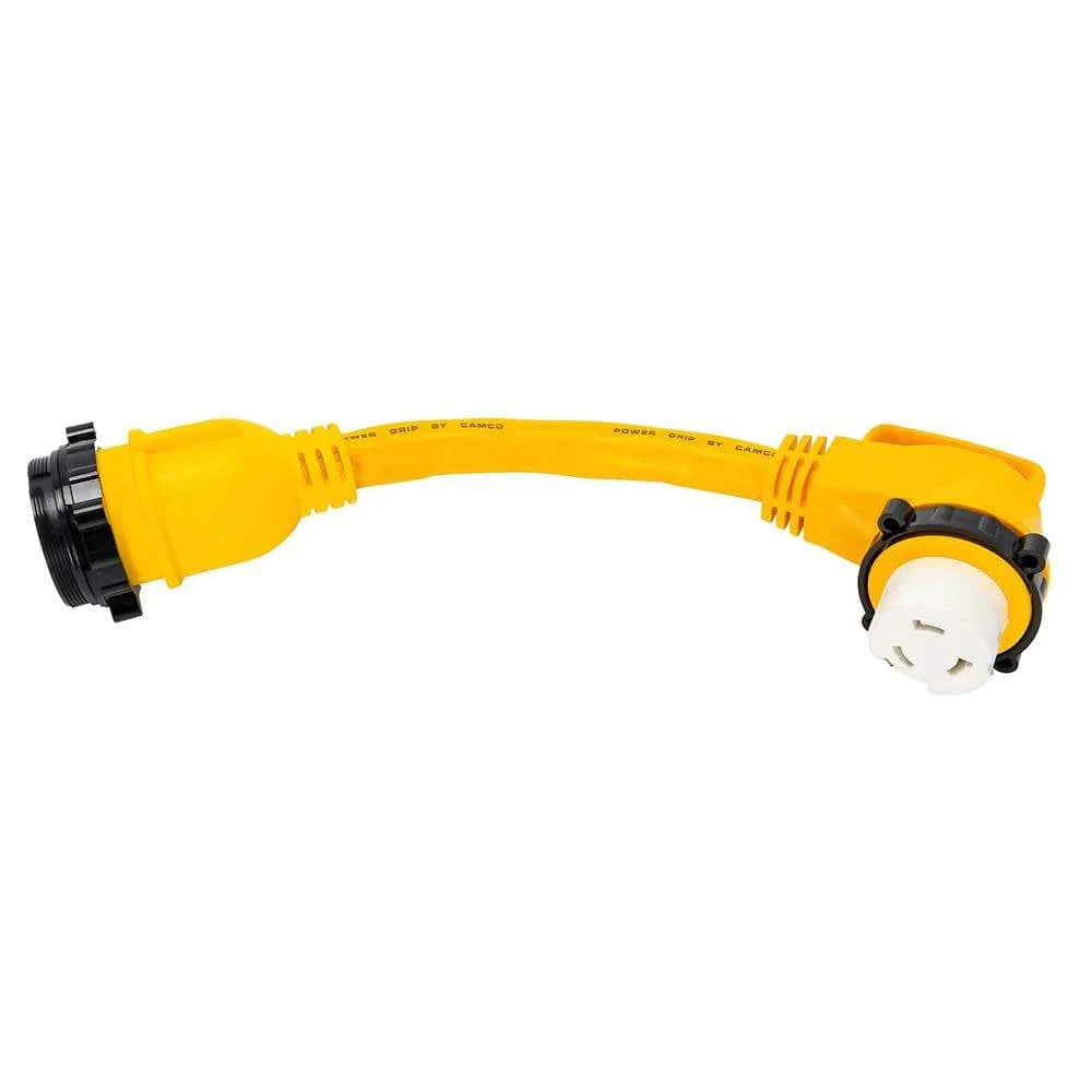 POWERGRIP MARINE DOGBONE 18IN50AMLOCK/50AF90DEG LOCKCETLUS YELLOW/BLACK