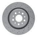 DFC 17-24 Maserati Levante Rear Drilled Hi-Carbon Alloy Geomet Coated Rotor