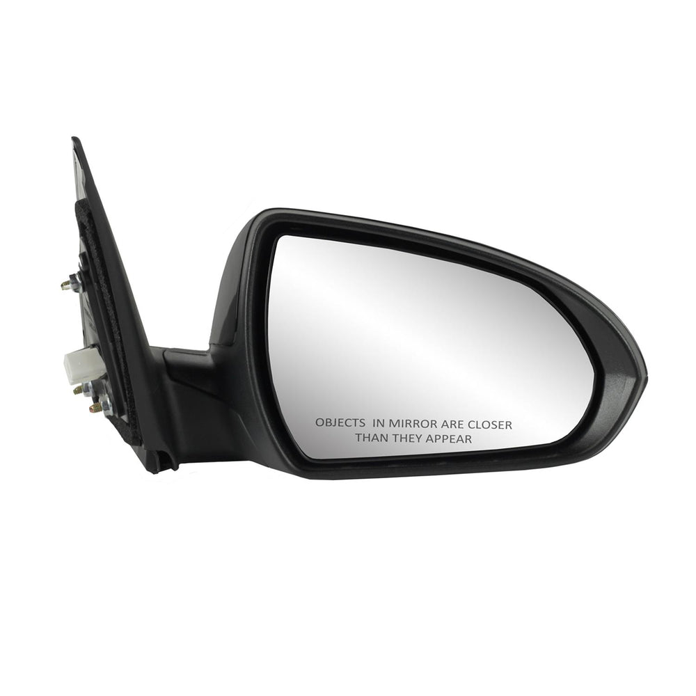 17C ELANTRA SEDAN/TXT BLK W/PTM COVER/FOLDAWAY/W/O SPOT MIRROR/POWER
