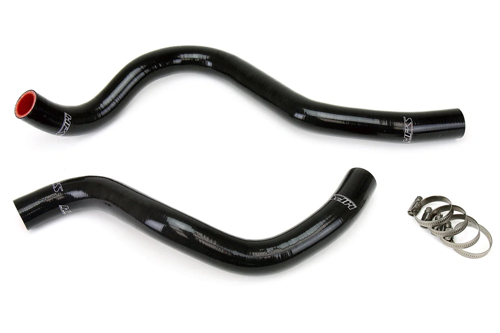 HPS Performance Reinforced Black Silicone Radiator Hose Kit Coolant for Acura 01-03 CL 3.2L V6