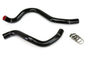 HPS Performance Reinforced Black Silicone Radiator Hose Kit Coolant for Acura 01-03 CL 3.2L V6