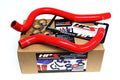 HPS Performance Reinforced Black Silicone Radiator Hose Kit Coolant for Acura 01-03 CL 3.2L V6