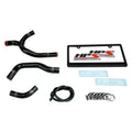 HPS Performance Black Reinforced Silicone Radiator Hose Kit Coolant for Honda 05-08 CRF450R