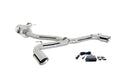 0914 VW GOLF GTI MARK 6/7 4IN ANGLE CUT BLACK TIP OPTION (WILL NOT FIT OEM)