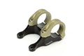Renthal Integra II Stem. 45 mm. x 10 mm. - Aluminum Gold/Black