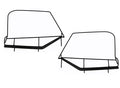 Factory Replacement Door Window Frame for 1997-2006 Jeep Wrangler TJ, Black Rampage