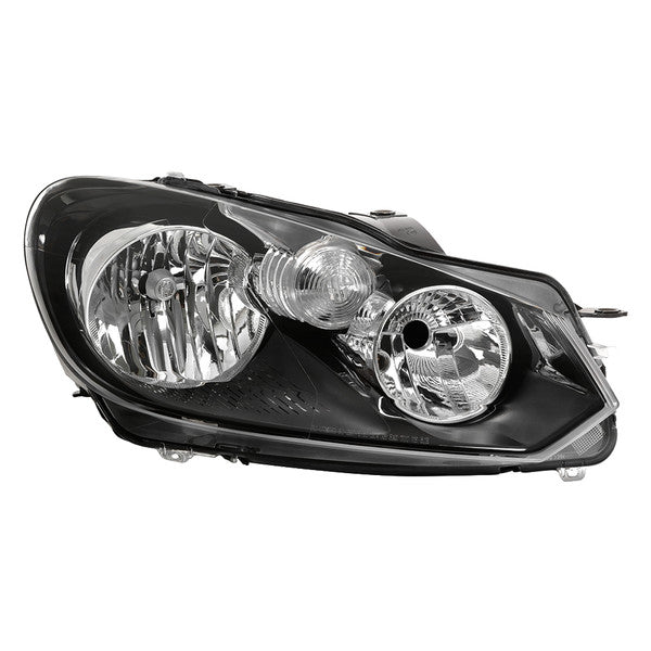 xTune 10-14 VW Golf MK6 Passenger Side Halogen Headlight - OE Right (HD-JH-VWG610-OE-R)
