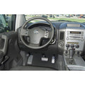 Pedal Covers: 20047-2006 Nissan Titan; Liquid Solid Billet Pedals; track design; accelerator/brake/parking brake
