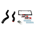 HPS Performance Black Reinforced Silicone Radiator Hose Kit Coolant for Honda 06-11 Civic Non Si R18A1 R16