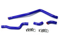 HPS Performance Blue Reinforced Silicone Radiator Hose 4pcs Complete Kit for Yamaha 01-05 YFM660 Raptor