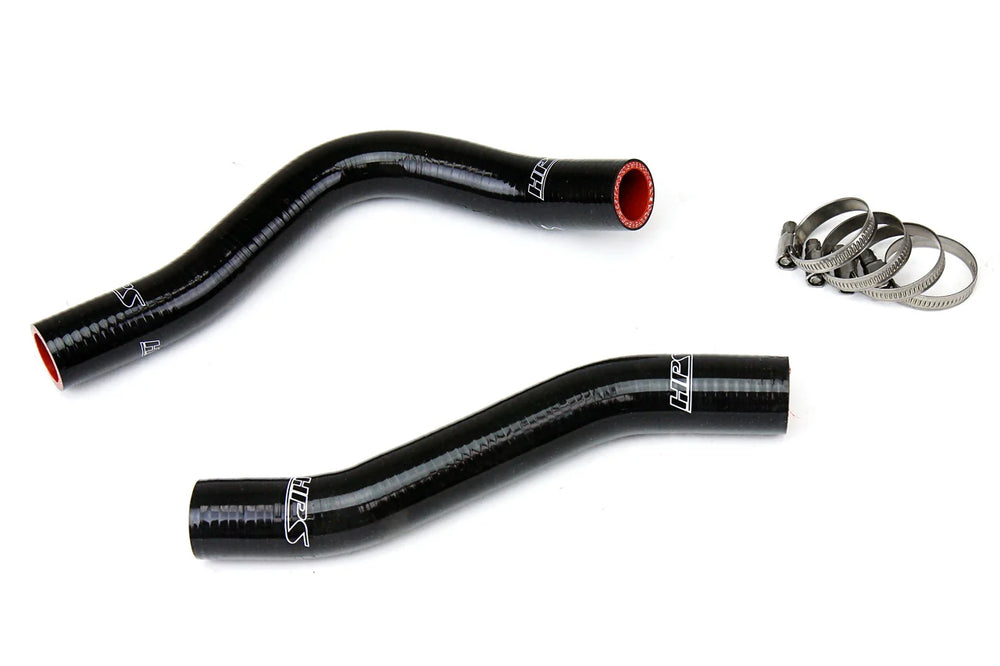 HPS Performance Black Reinforced Silicone Radiator Hose Kit Coolant for Honda 11-16 CRZ